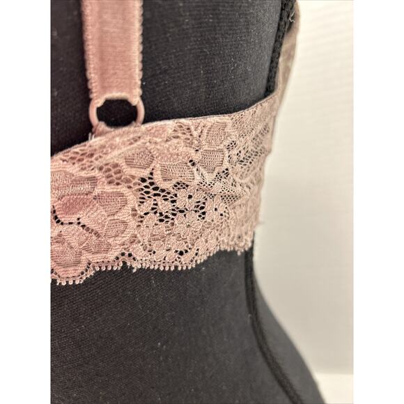 Victoria's Secret Angels Bra Taupe Lace over Aqua Lightly Padded Underwire 34D - Picture 8 of 10